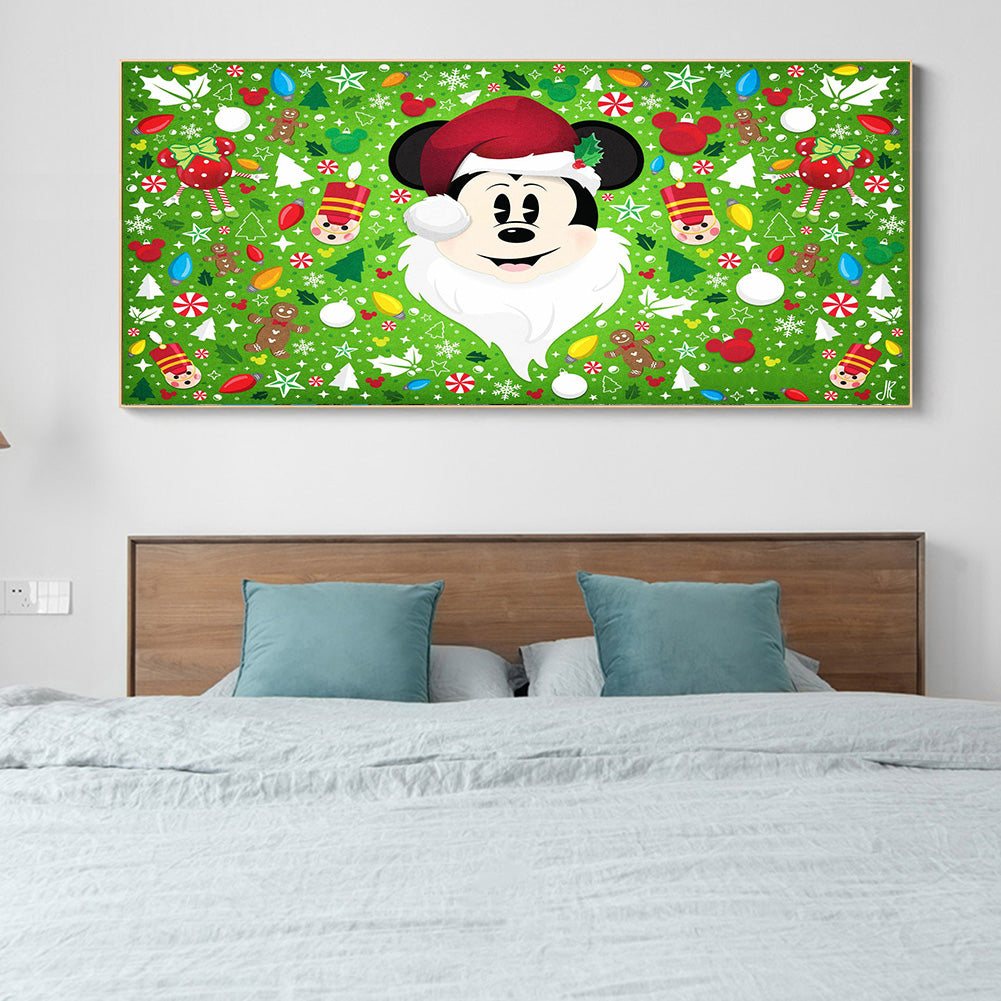 Cartoon Mouse - Full Round Drill Diamond Painting 60*30CM