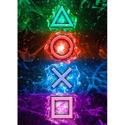 Game - Full Round Drill Diamond Painting 30*40CM