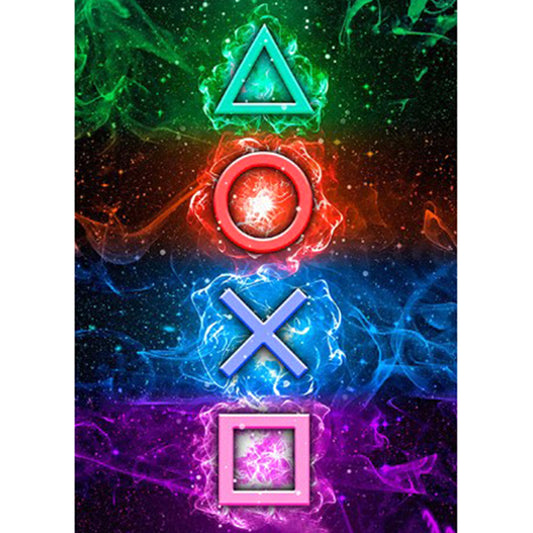 Game - Full Round Drill Diamond Painting 30*40CM