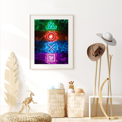 Game - Full Round Drill Diamond Painting 30*40CM