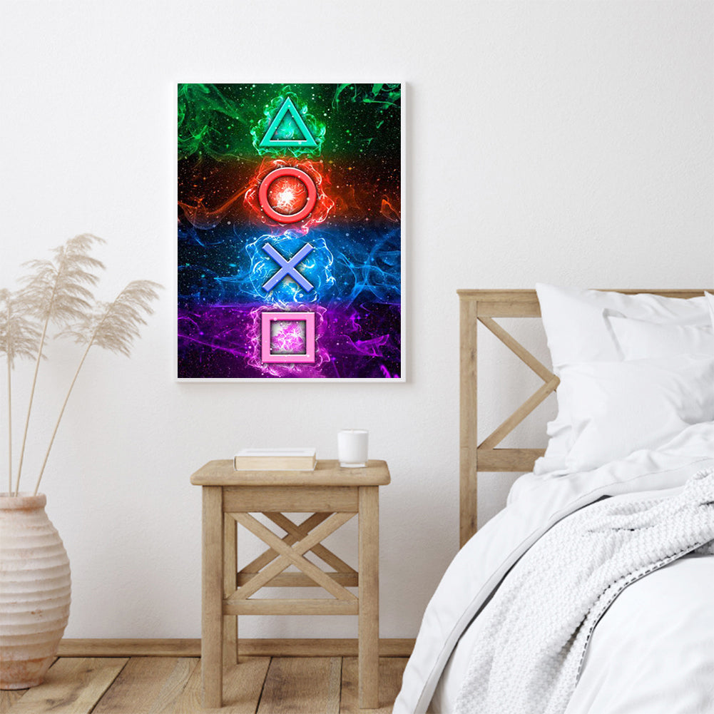 Game - Full Round Drill Diamond Painting 30*40CM