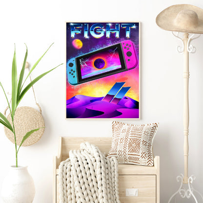 Game - Full Round Drill Diamond Painting 30*40CM