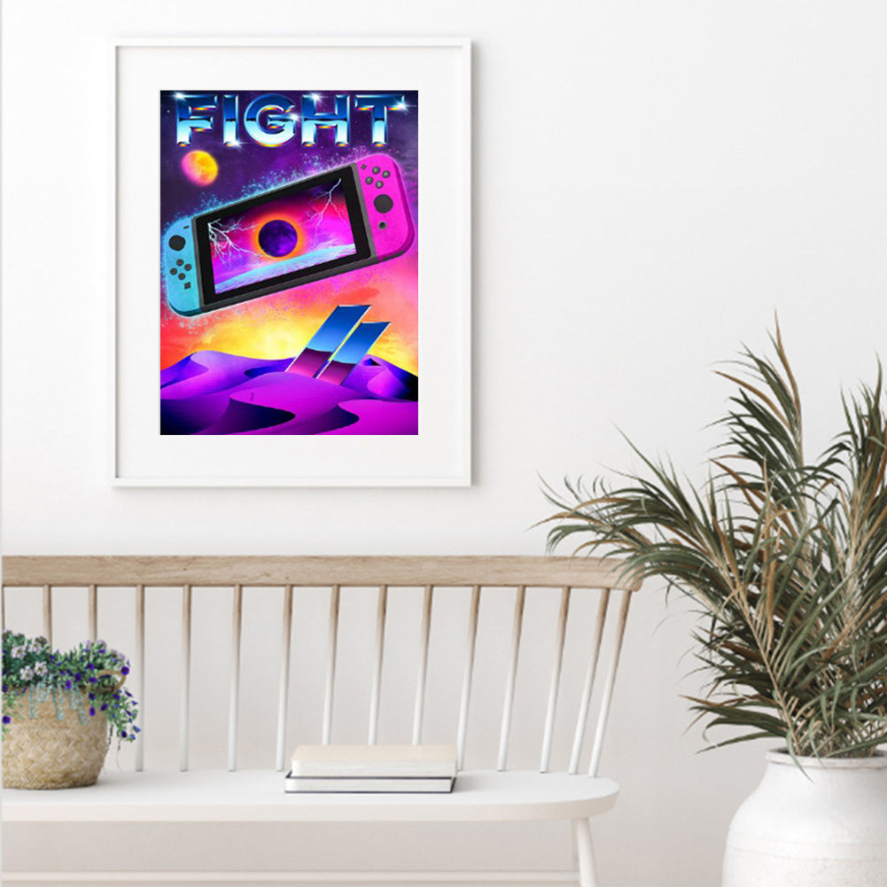 Game - Full Round Drill Diamond Painting 30*40CM