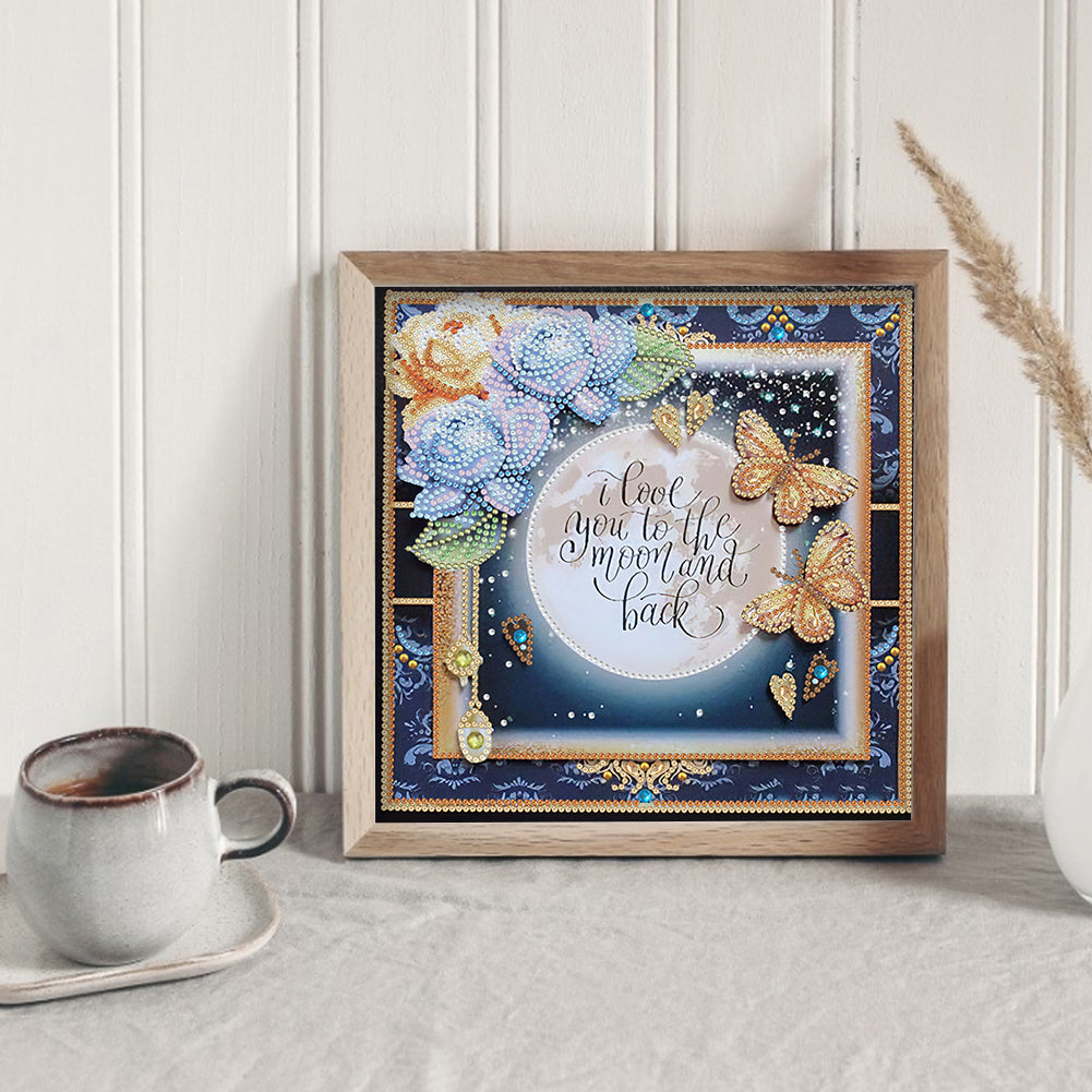 Love Letter - Special Shaped Drill Diamond Painting 30*30CM