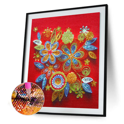 Paper Quilling - Special Shaped Drill Diamond Painting 30*40CM