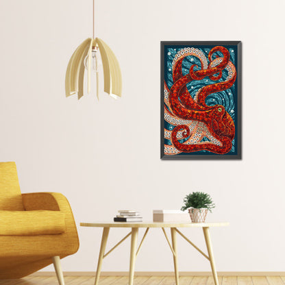 Octopus - Full Round Drill Diamond Painting 40*60CM