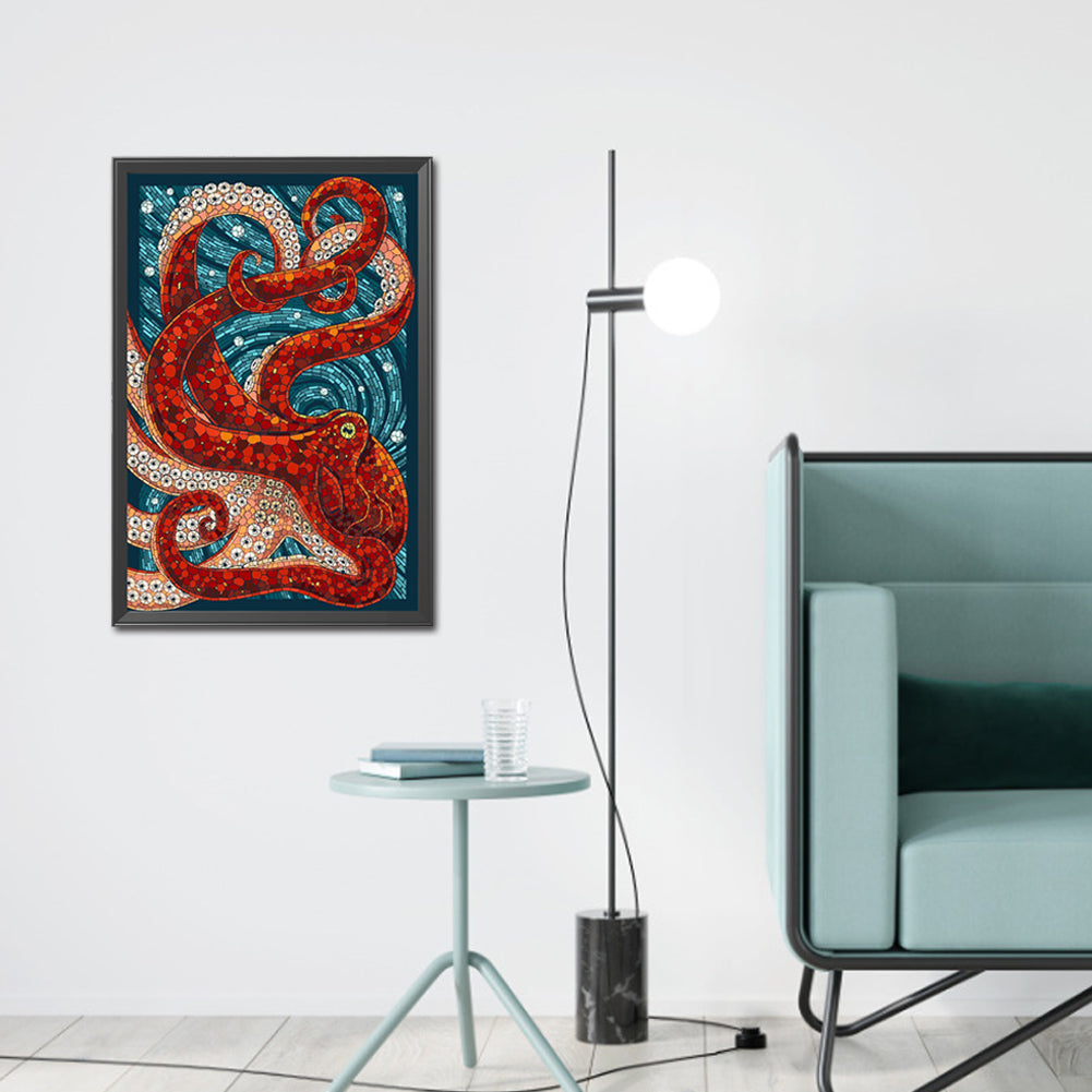 Octopus - Full Round Drill Diamond Painting 40*60CM