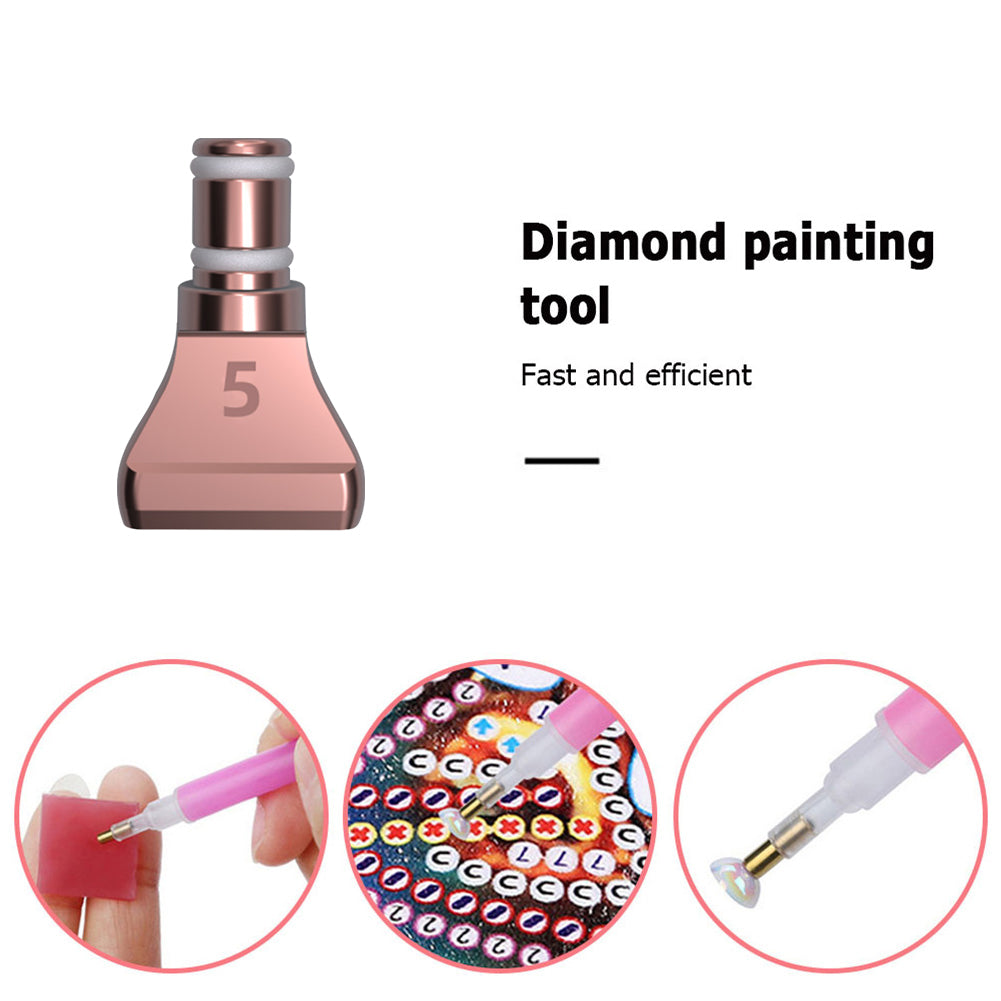 Rhinestones Head Diamond Painting Point Drill Pen Tips DIY Arts Decor Craft