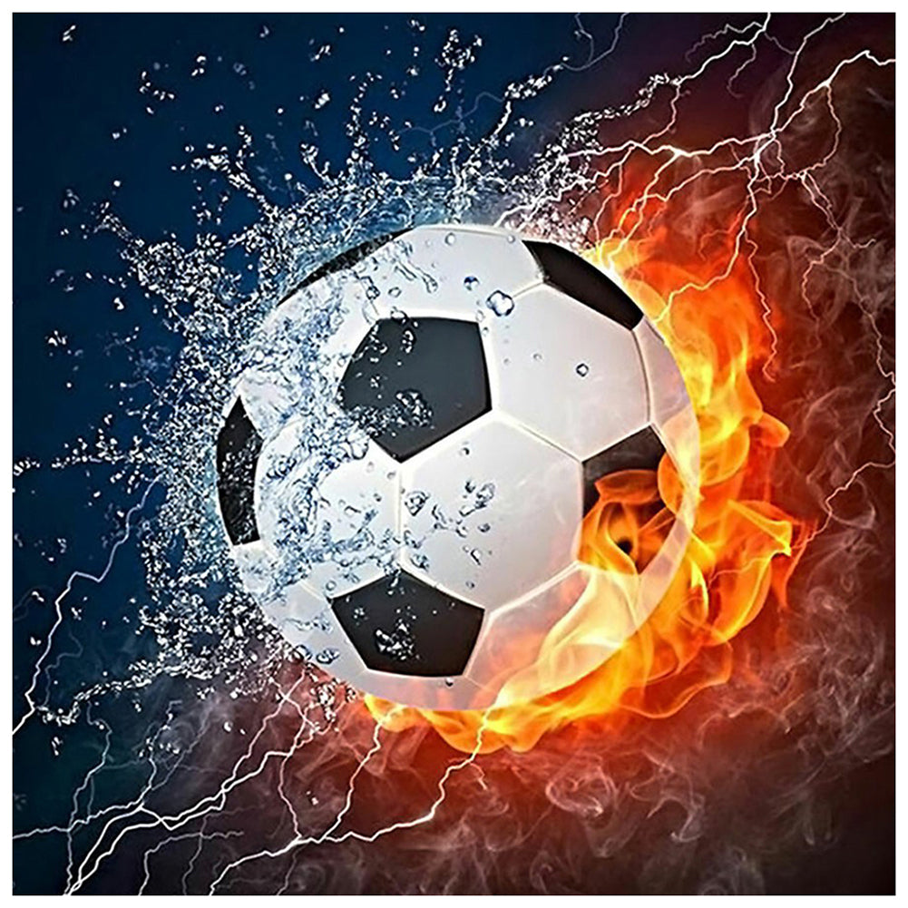 Football Flame - Full Square Drill Diamond Painting 30*30CM