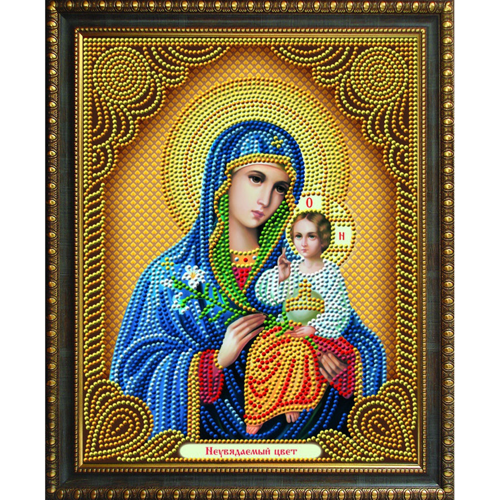 Religious Figures - Special Shaped Drill Diamond Painting 35*40CM