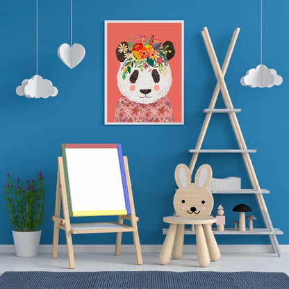 Panda - Full Round Drill Diamond Painting 30*40CM