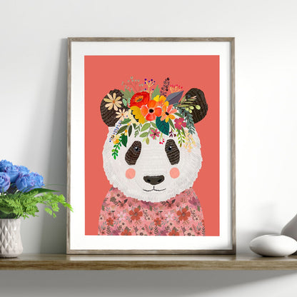 Panda - Full Round Drill Diamond Painting 30*40CM