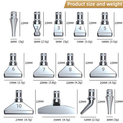 13pcs 5D Diamond Painting Point Drill Pen Tip Pen Heads Replaceable Pen Nib