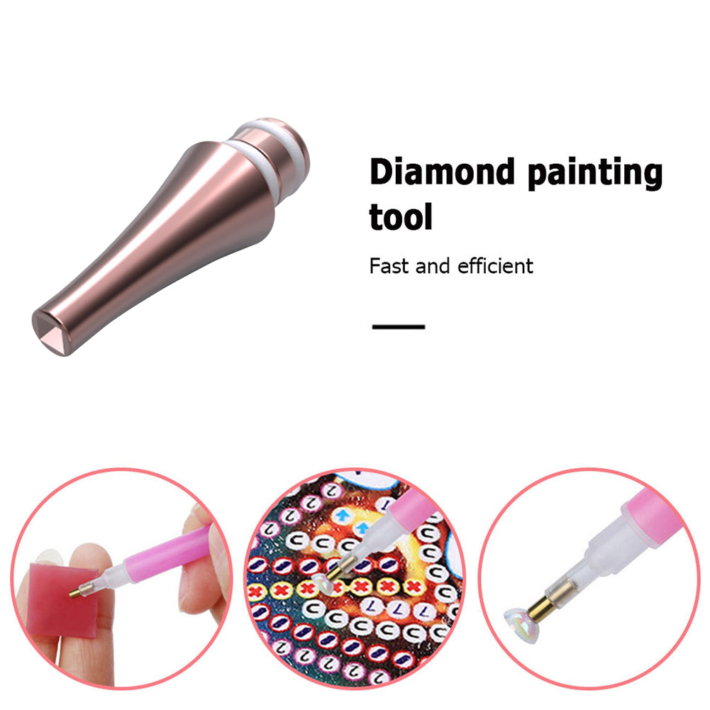 13pcs 5D Diamond Painting Point Drill Pen Tip Pen Heads Replaceable Pen Nib