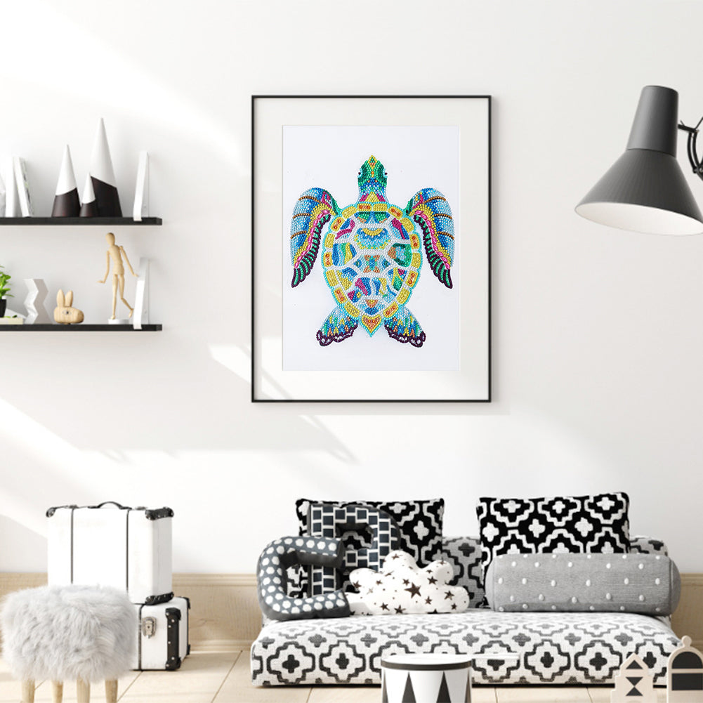Turtle - Special Shaped Drill Diamond Painting 30*40CM