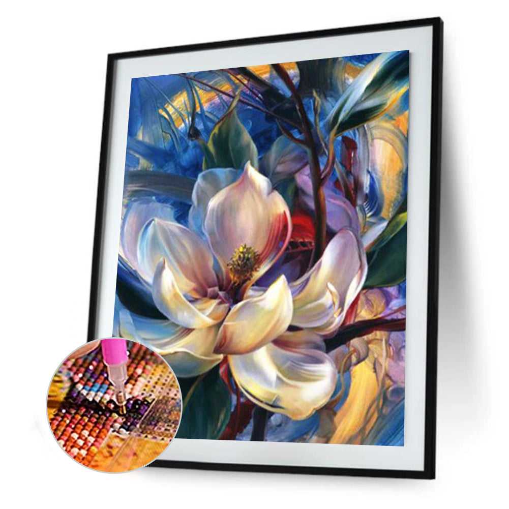 Flowers - Full Round Drill Diamond Painting 30*40CM