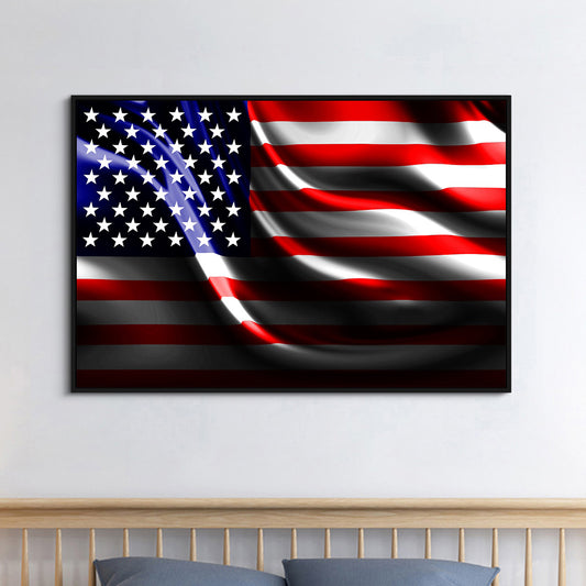 National Flag - Full Round Drill Diamond Painting 40*30CM