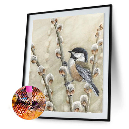 Birds - Full Round Drill Diamond Painting 30*40CM