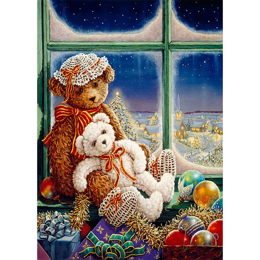 Toy Bear - Full Round Drill Diamond Painting 30*40CM