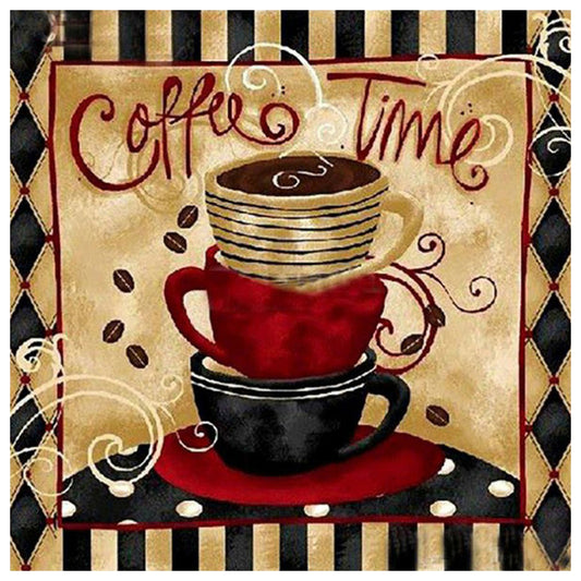 Coffee Cup - Full Square Drill Diamond Painting 30*30CM