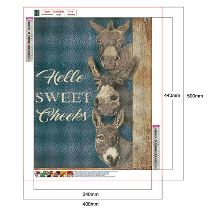 Abstract - Full Round Drill Diamond Painting 40*50CM