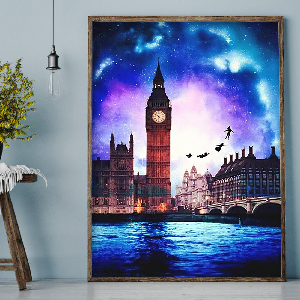 Big Ben - Full Round Drill Diamond Painting 30*40CM