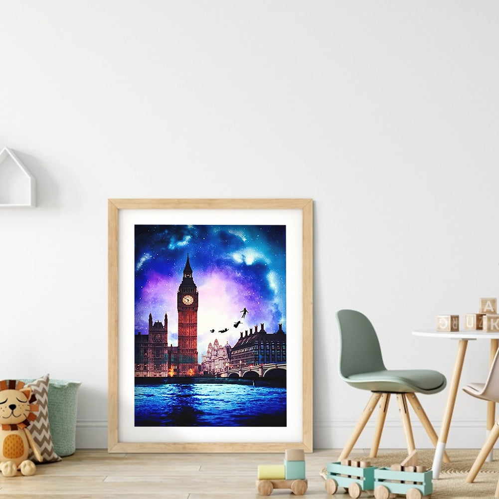 Big Ben - Full Round Drill Diamond Painting 30*40CM