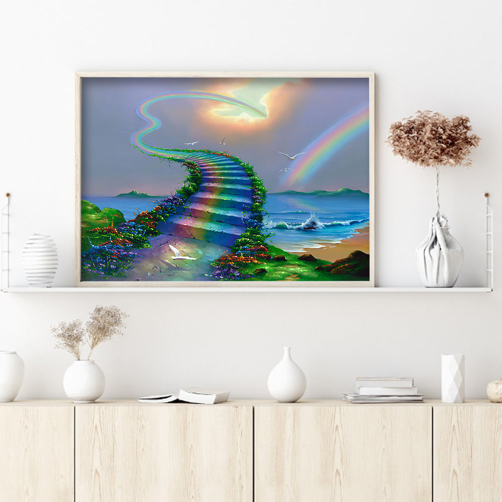 Heaven Stairway - Full Round Drill Diamond Painting 40*30CM