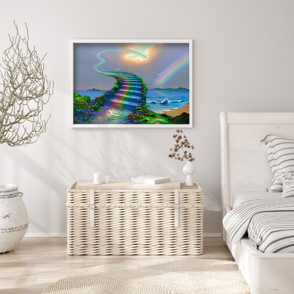 Heaven Stairway - Full Round Drill Diamond Painting 40*30CM