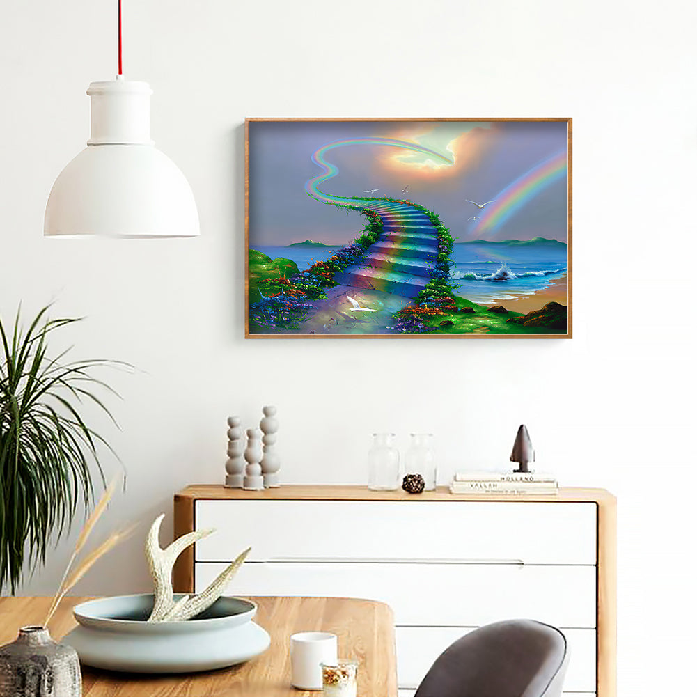 Heaven Stairway - Full Round Drill Diamond Painting 40*30CM