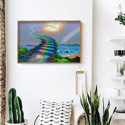 Heaven Stairway - Full Round Drill Diamond Painting 40*30CM