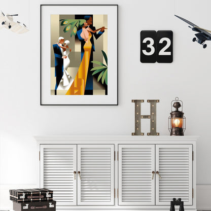 Elegant Lady - Full Round Drill Diamond Painting 30*40CM