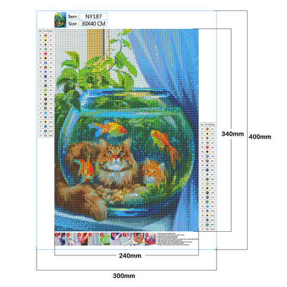 Mountain Landscape - Full Round Drill Diamond Painting 30*40CM