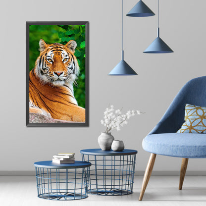 Tiger - Full Round Drill Diamond Painting 40*70CM