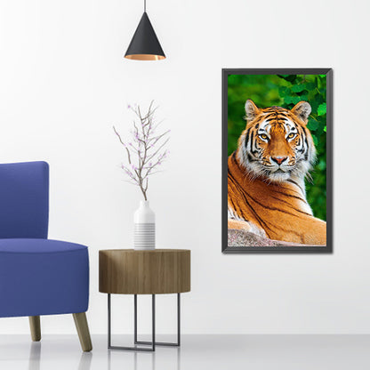 Tiger - Full Round Drill Diamond Painting 40*70CM