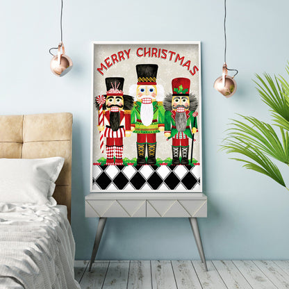 Christmas Nutcracker - Full Round Drill Diamond Painting 30*40CM