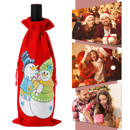 Diamond Painting Wine Bag 5D DIY Mosaic Special Shape Drill Bottle Bag