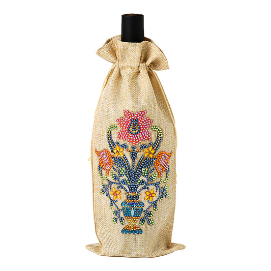 Diamond Painting Wine Bag 5D DIY Mosaic Special Shape Drill Bottle Bag