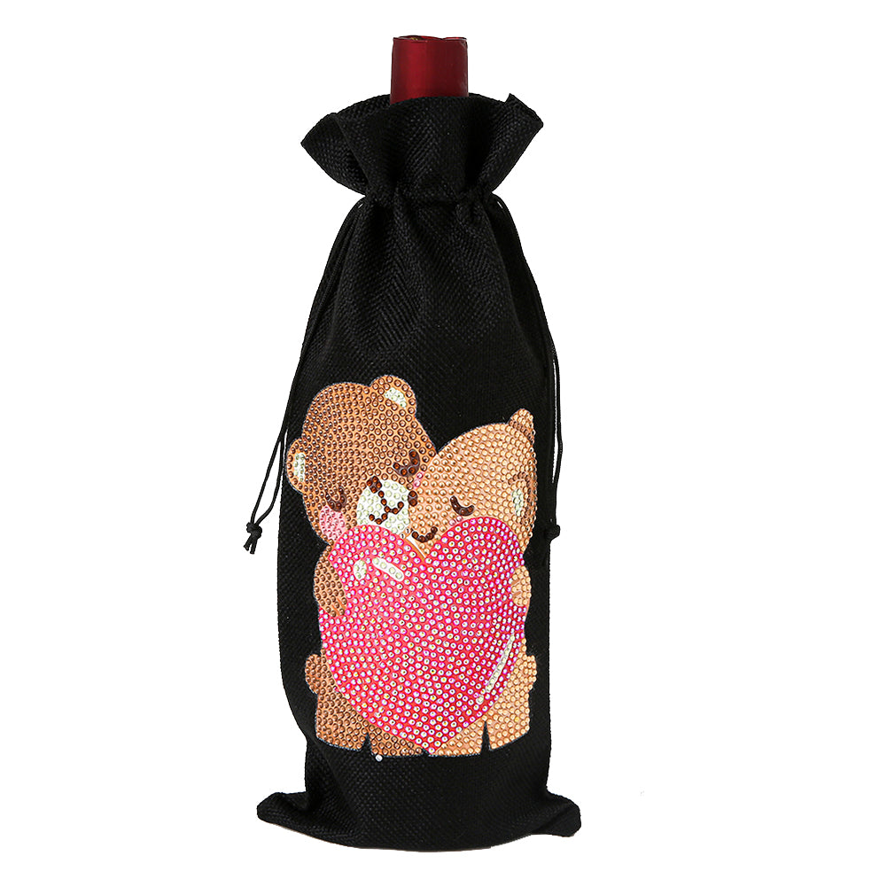 Diamond Painting Wine Bag 5D DIY Mosaic Special Shape Drill Bottle Bag