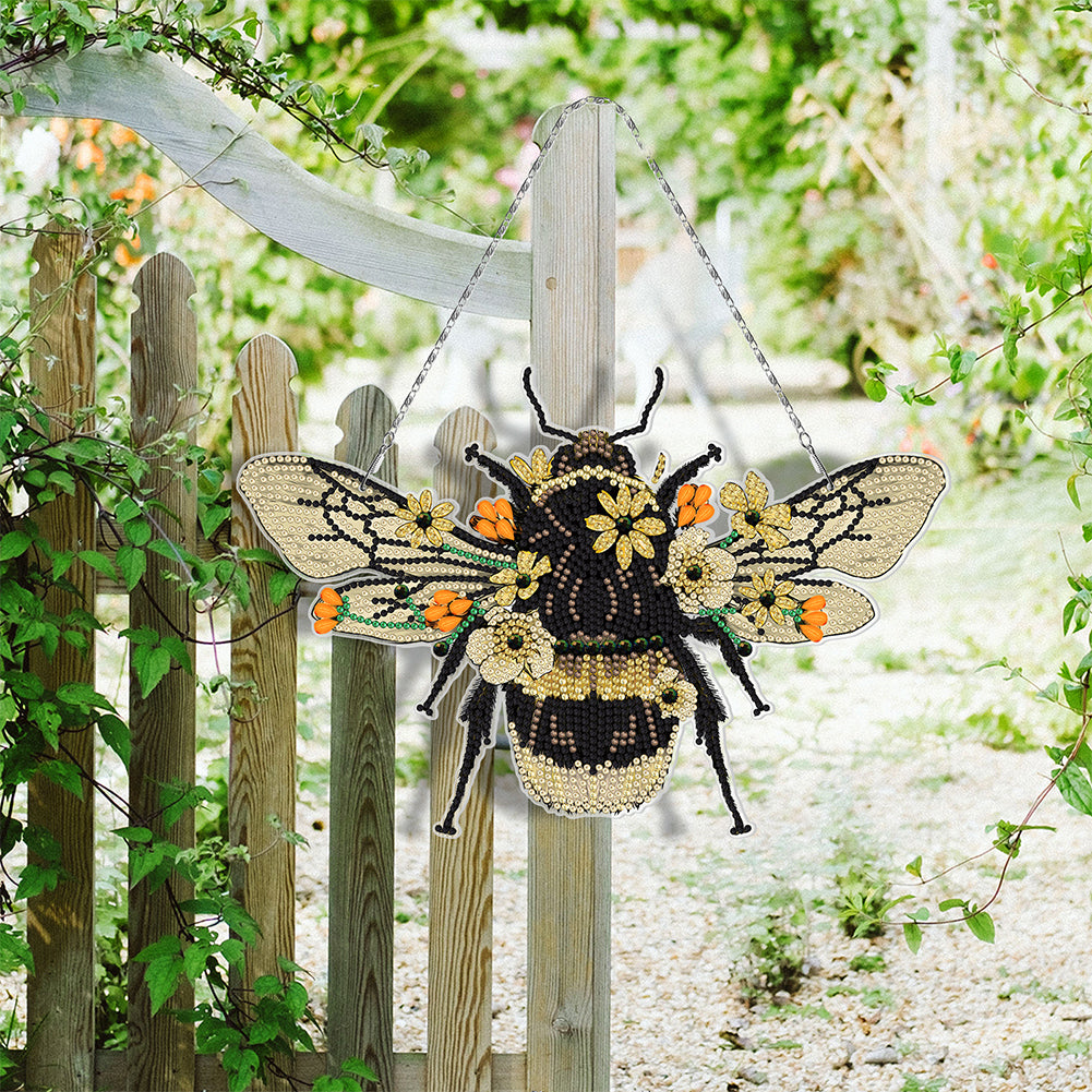 DIY Diamond Special Shape Partial Drill Acrylic Pendant DIY Hanging Decor