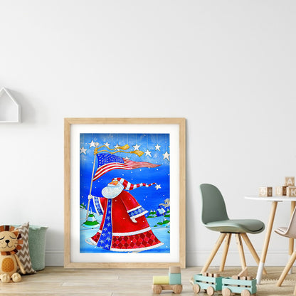 Santa - Full Round Drill Diamond Painting 30*40CM