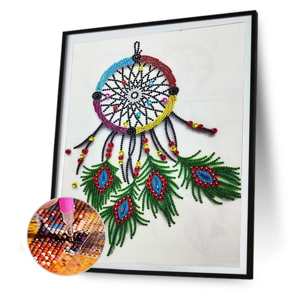 Dream Catcher - Special Shaped Drill Diamond Painting 30*40CM