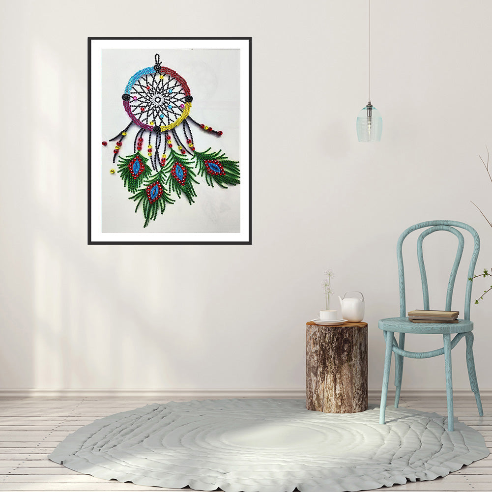 Dream Catcher - Special Shaped Drill Diamond Painting 30*40CM