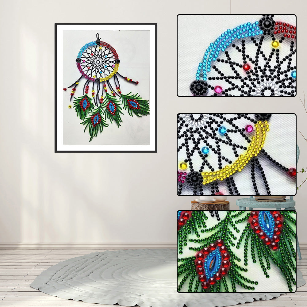 Dream Catcher - Special Shaped Drill Diamond Painting 30*40CM