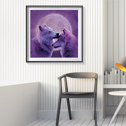 Wolf - Full Round Drill Diamond Painting 30*30CM