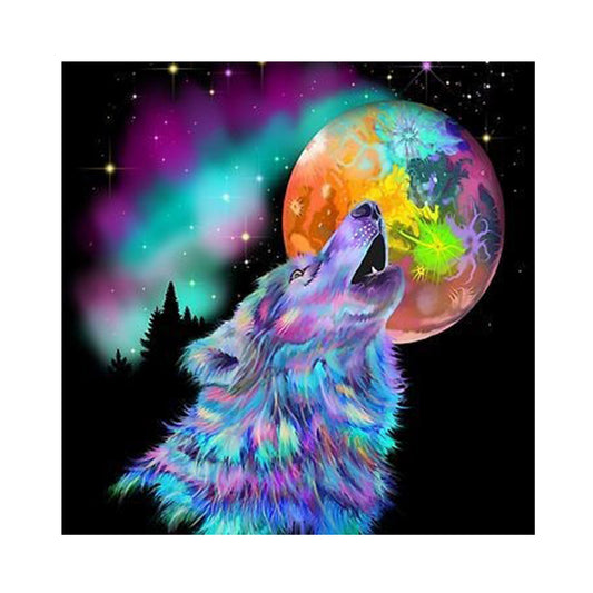 Wolf - Full Round Drill Diamond Painting 30*30CM