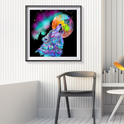 Wolf - Full Round Drill Diamond Painting 30*30CM