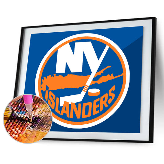 Team Emblem - Full Round Drill Diamond Painting 40*30CM