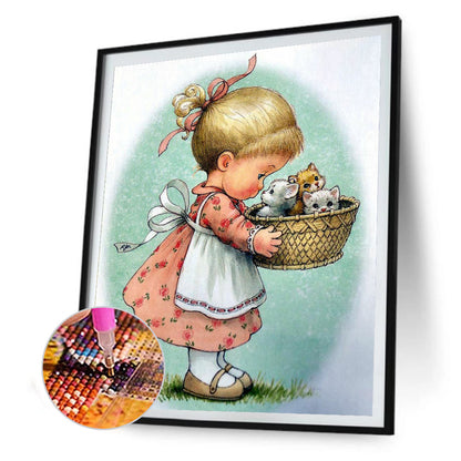 Baby - Full Round Drill Diamond Painting 30*40CM