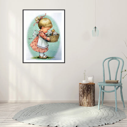 Baby - Full Round Drill Diamond Painting 30*40CM